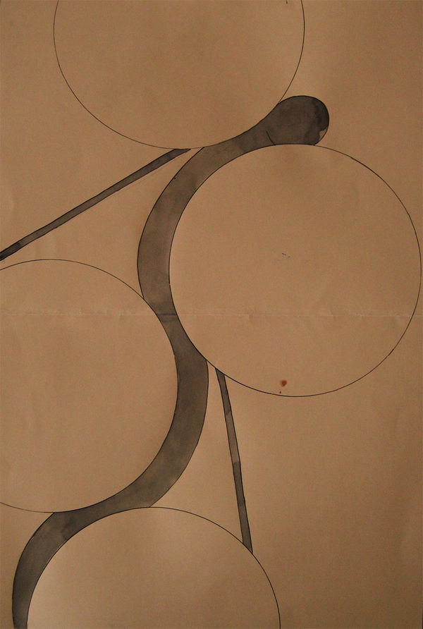 No Title 2008 ink on paper 47 x 31.5 cm